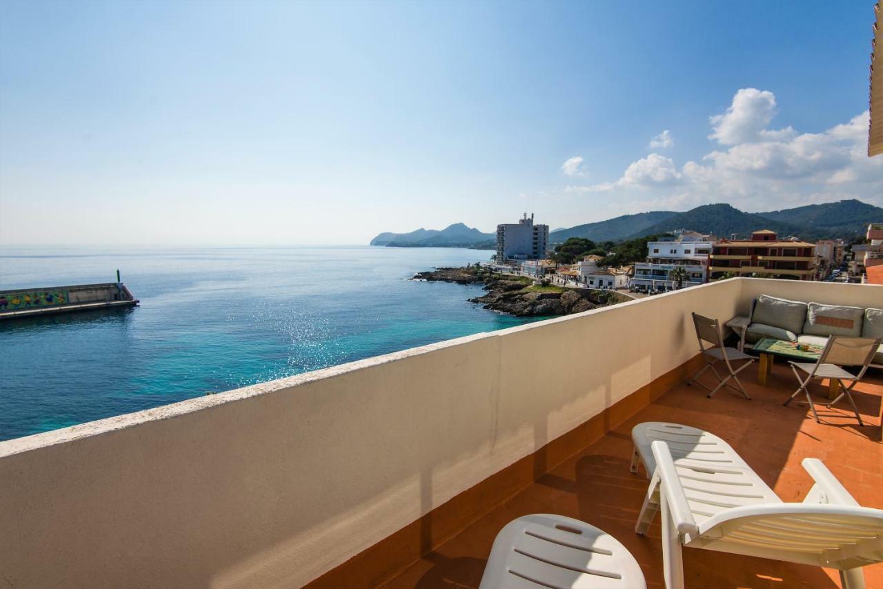 Hostal Port Corona Cala Ratjada  Bagian luar foto