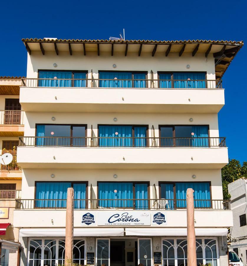Hostal Port Corona Cala Ratjada  Bagian luar foto